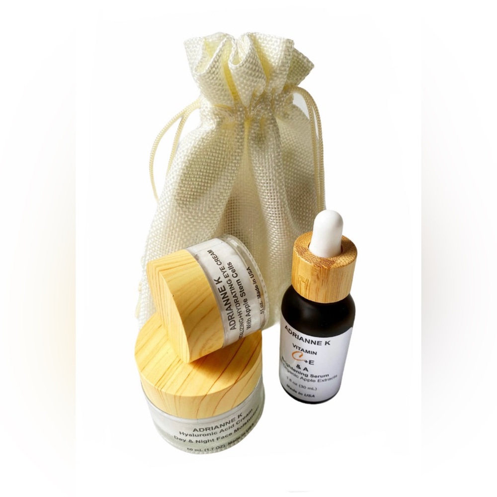 ADRIANNE K Anti Aging Skin Care Products,Organic. Vegan. Noncomedogenic.USA Made